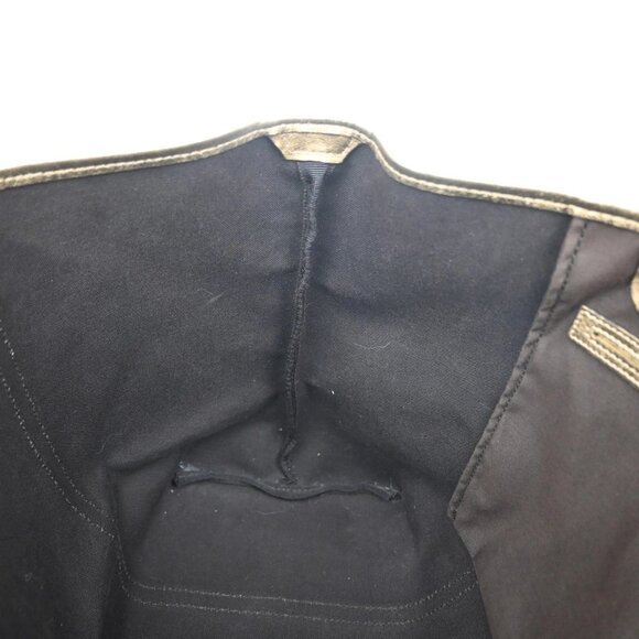 GUCCI Crystal GG Pattern Shoulder Tote Bag Coating Canvas Leather Brown 30YH545 - Picture 11 of 16